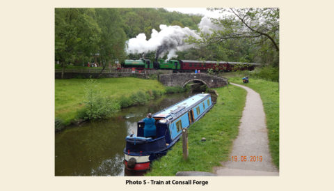 Photo S - Train at Consall Forge