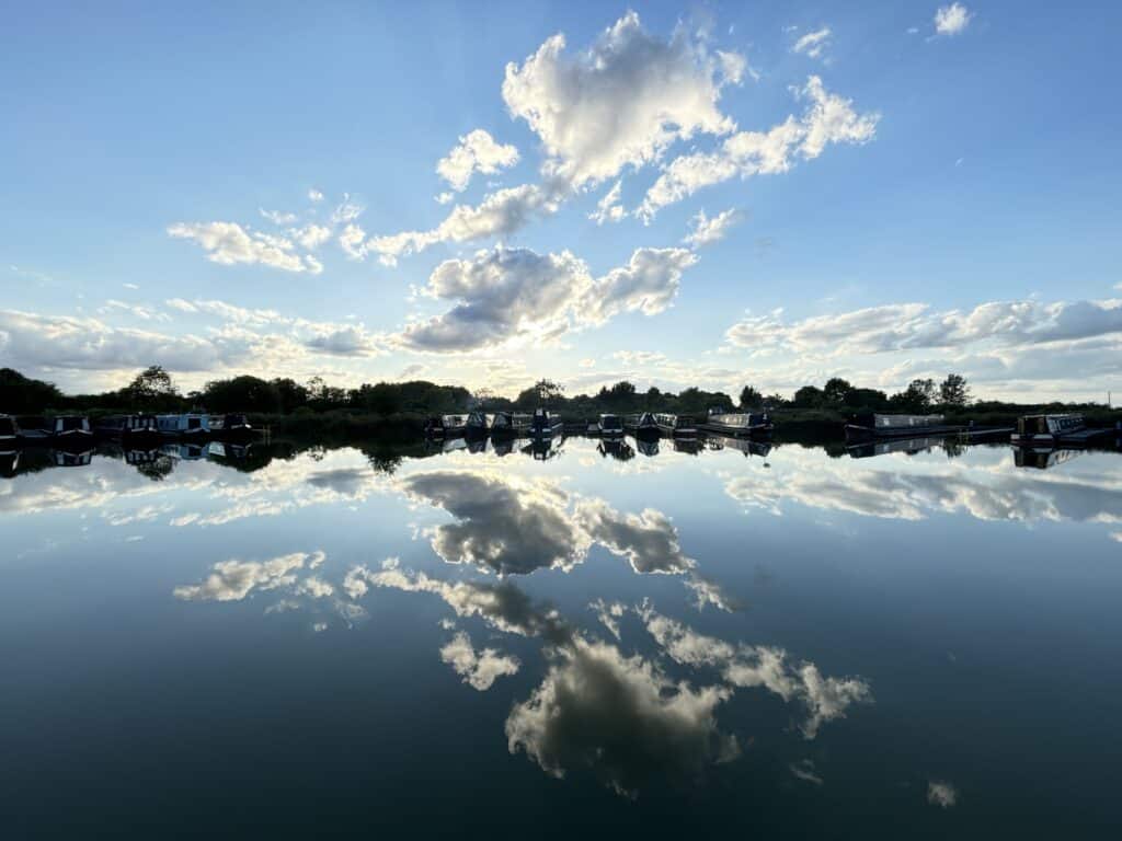 B Cloudy Reflections